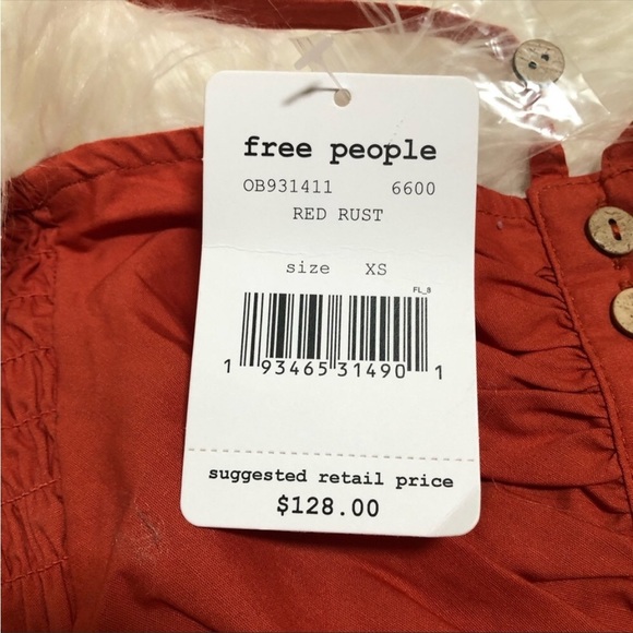 Free People Orange Mini Dress - Picture 12 of 14